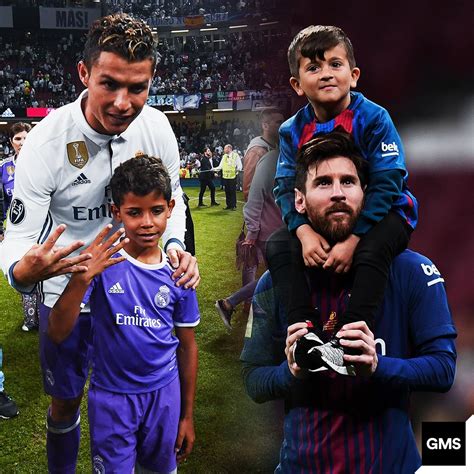 ronaldo jr and thiago messi age difference